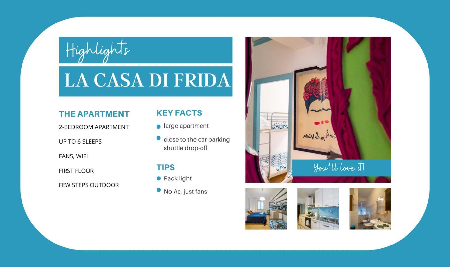베르나차 La Casa Di Frida 아파트 외부 사진